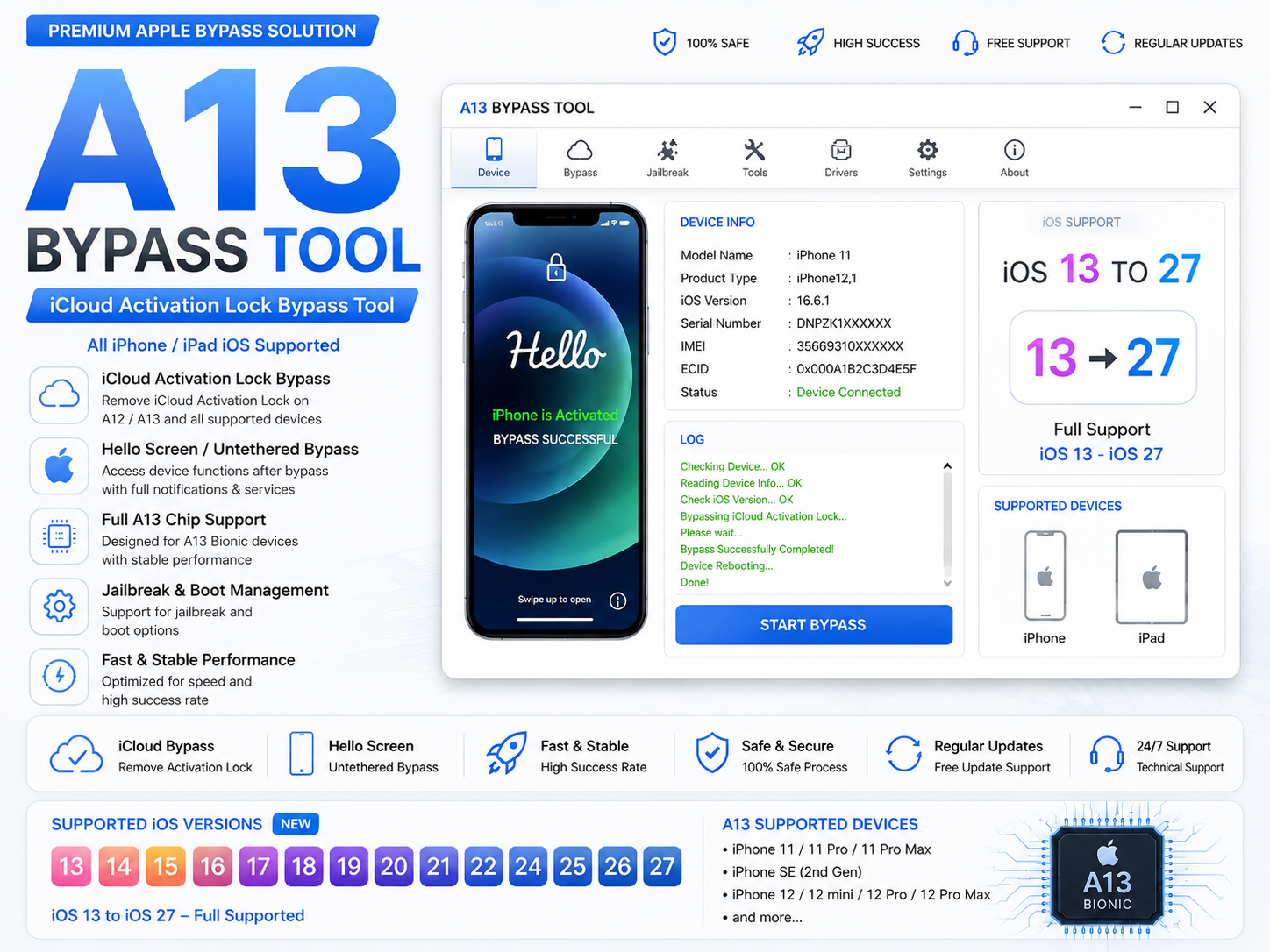 iPhone A13 Tool — C# Source Code